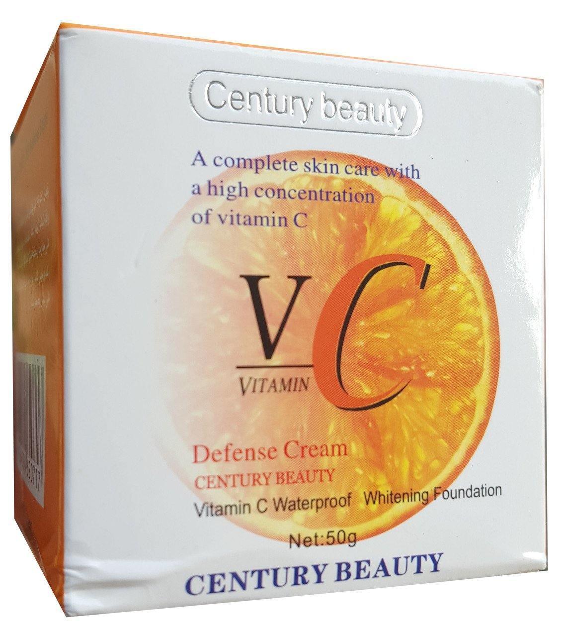 Century Beauty Vitamin C Waterproof Whitening Foundation Cream