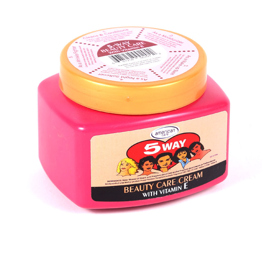 American Care 5 Way Beauty Care Cream With Vitamin E, 250g