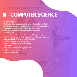 III - Computer Science