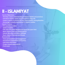 II - Islamiyat