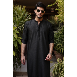 Men's Black Trouser Kameez Elegant and Timeless