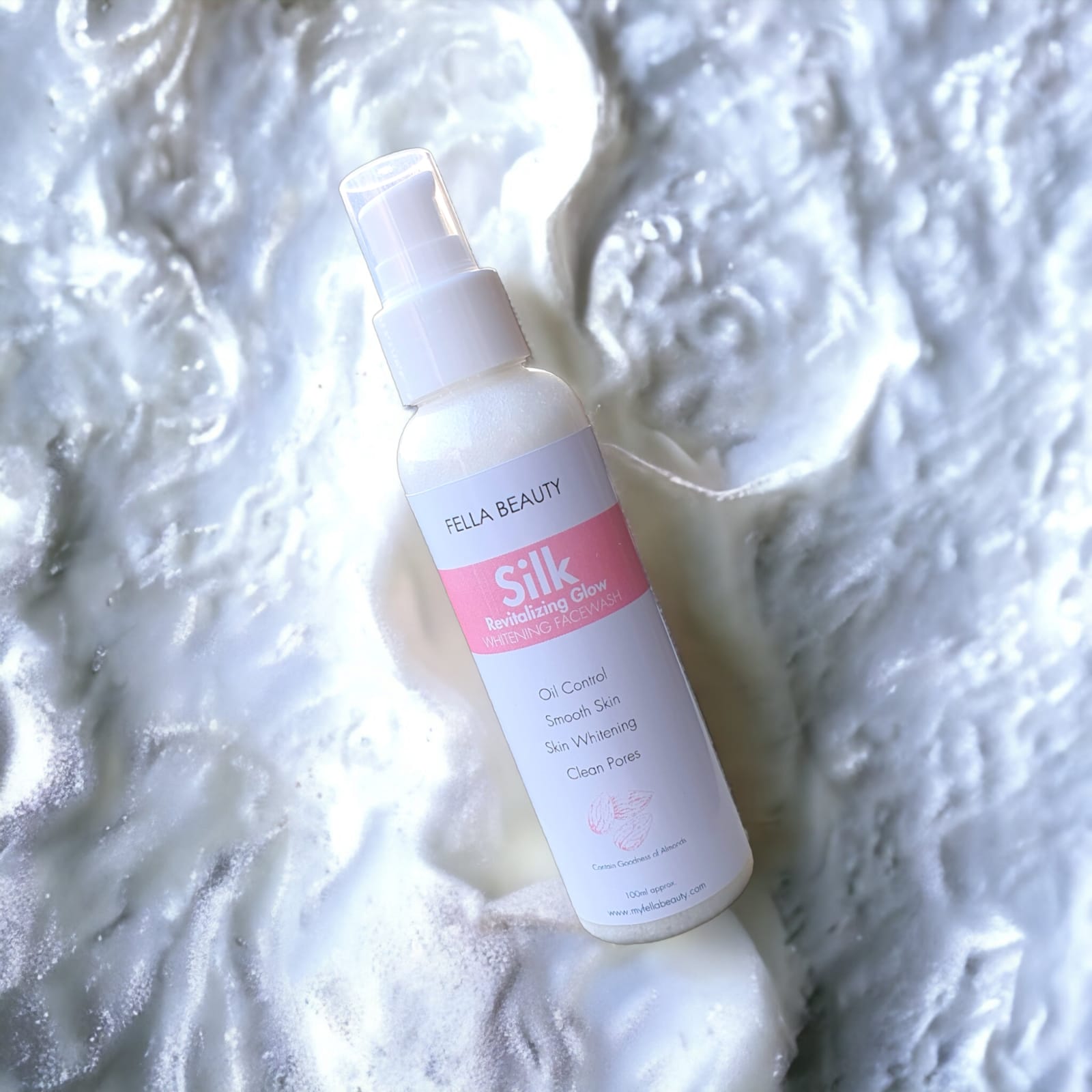  SILK Revitalizing Facewash with Almond extracts